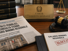 Appalti pubblici, la Consulta ferma il salario minimo regionale