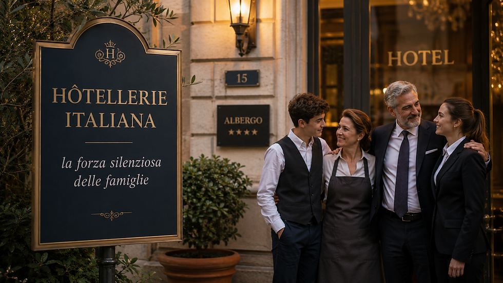 Hôtellerie italiana, la forza silenziosa delle famiglie