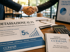 Detassazione al 5%, il rinnovo Confapi rafforza il peso fiscale della contrattazione