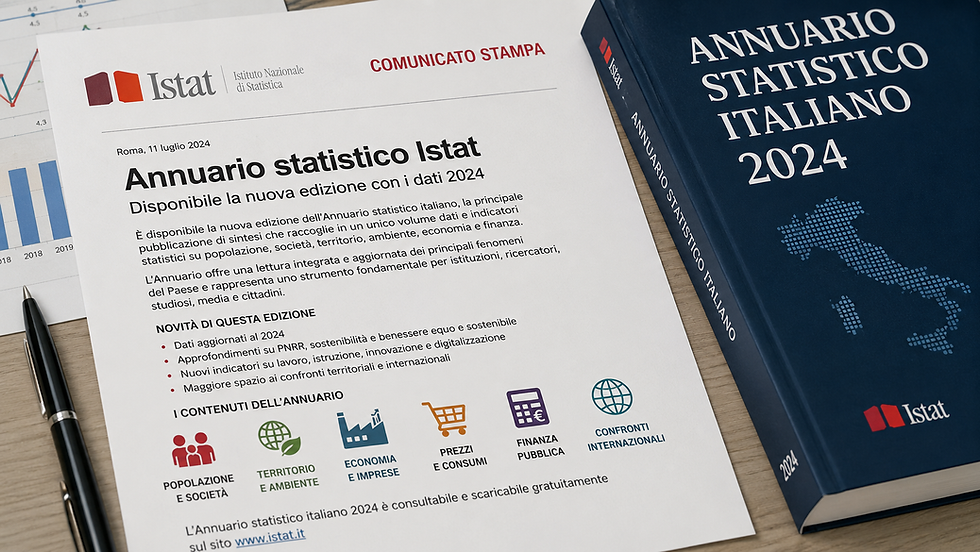 Comunicato stampa Annuario statistico Istat - ICE 2026