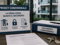 Privacy condominiale, la prova conta quanto il documento