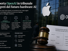 Apple porta OpenAI in tribunale per i segreti del futuro hardware AI