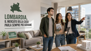 Lombardia, il mercato della casa parla sempre più giovane