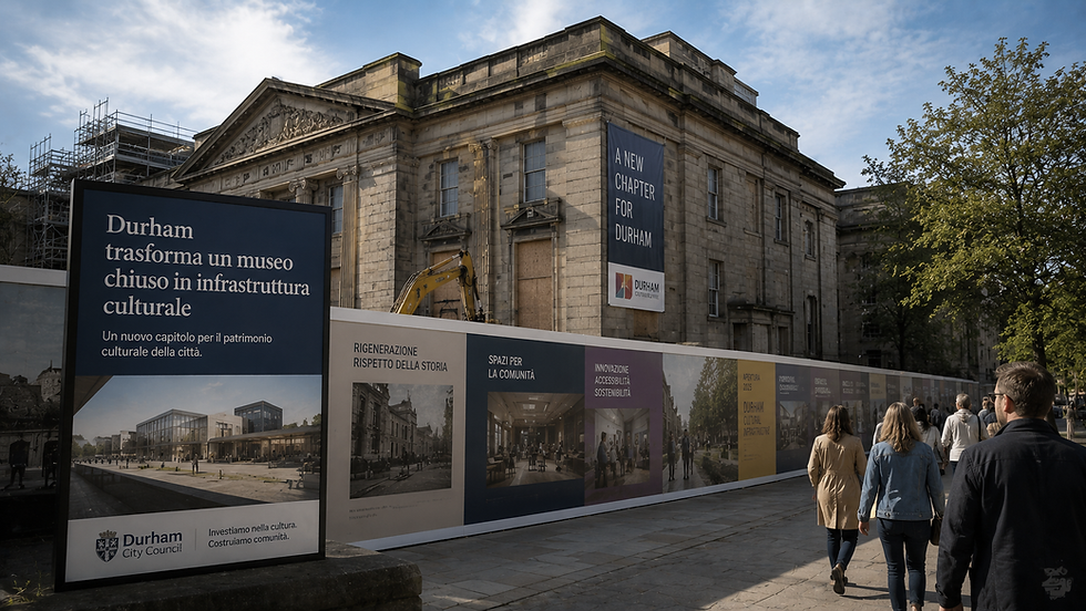 Durham trasforma un museo chiuso in infrastruttura culturale