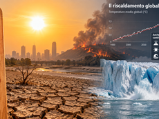 Il riscaldamento globale accelera più del previsto: pesano anche i meccanismi naturali del pianeta