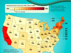 Mapped: Electricity Prices Across America