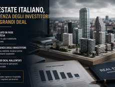 Real estate italiano, la prudenza degli investitori frena i grandi deal