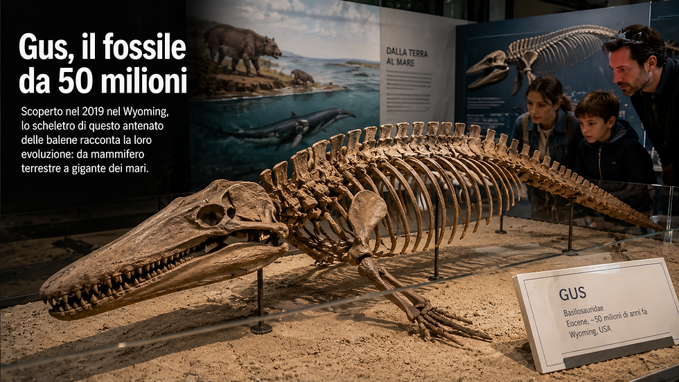 Gus, il fossile da 50 milioni