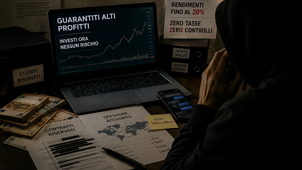 Occhio alle truffe! Abusivismo finanziario: Consob oscura 24 siti internet abusivi