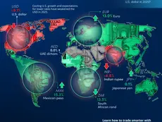 Mapped: How Currency Performance Shifted by Region in 2025