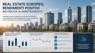 Real estate europeo, rendimenti positivi ma fiducia in arretramento