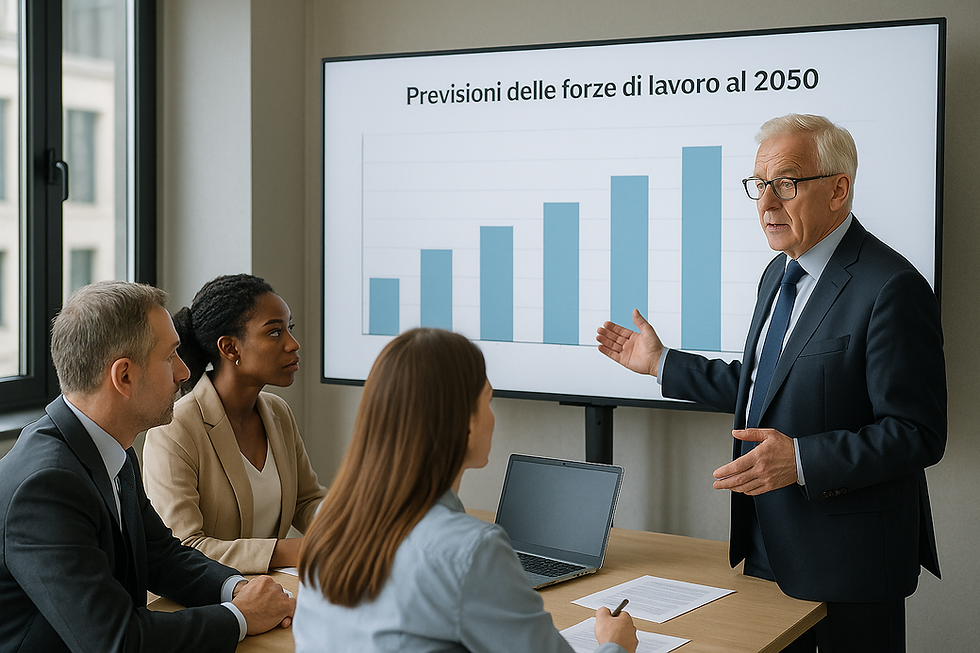 Previsioni delle forze di lavoro al 2050