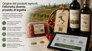 Origine dei prodotti agricoli, l'etichetta diventa presidio di legalità