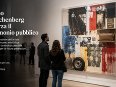 Il dono Rauschenberg rafforza il patrimonio pubblico