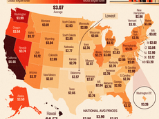 Mapped: How Much Americans Spend on Gas in Each State