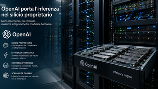 OpenAI porta l’inferenza nel silicio proprietario