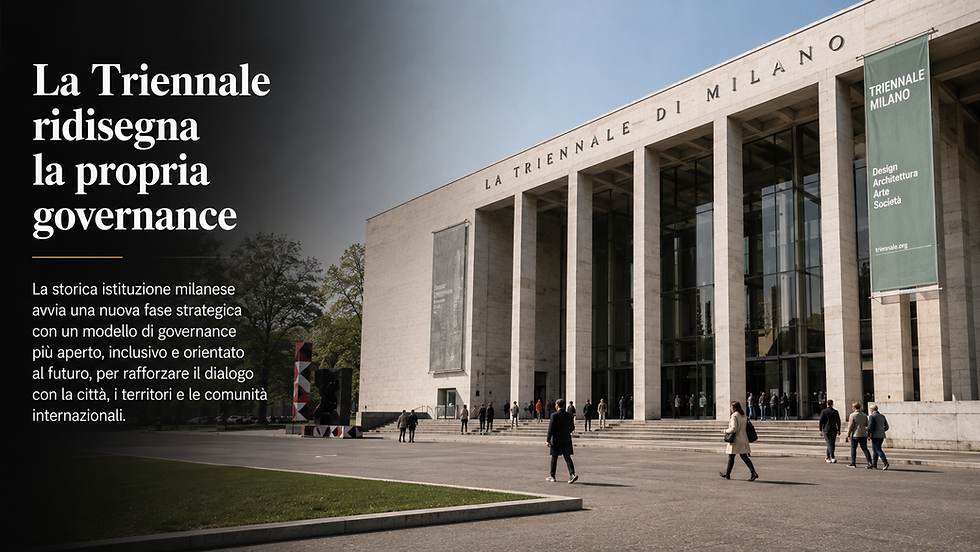 La Triennale ridisegna la propria governance