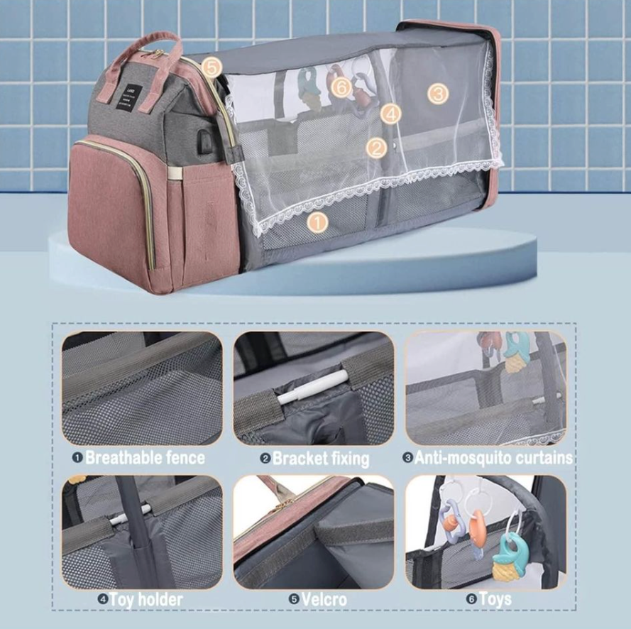 Thumbnail: Diaper Bag Multifunctional Traveller