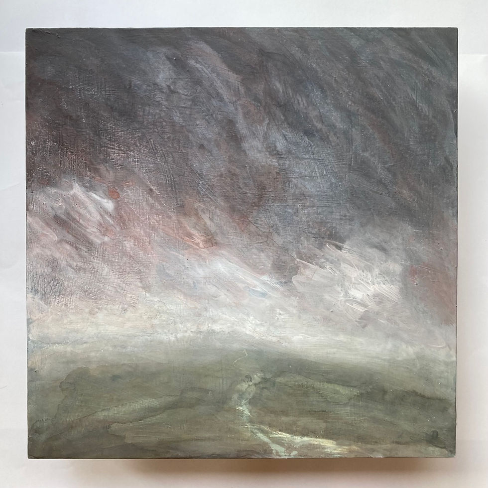 Thumbnail: Black Cap, South Downs walks, Artwave, Stormy sky, Autumn weather,