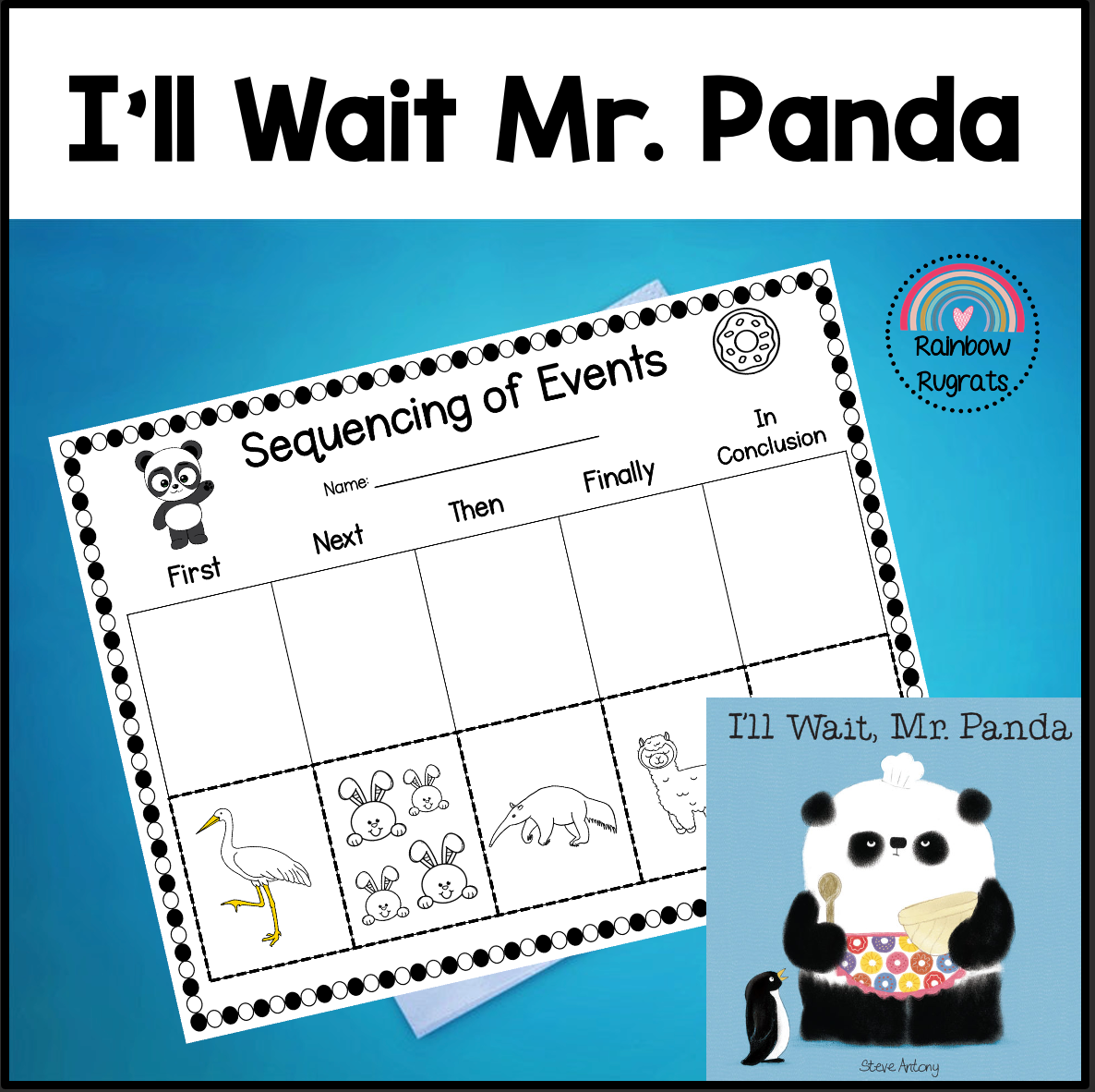 I'll Wait Mr. Panda Book Companion