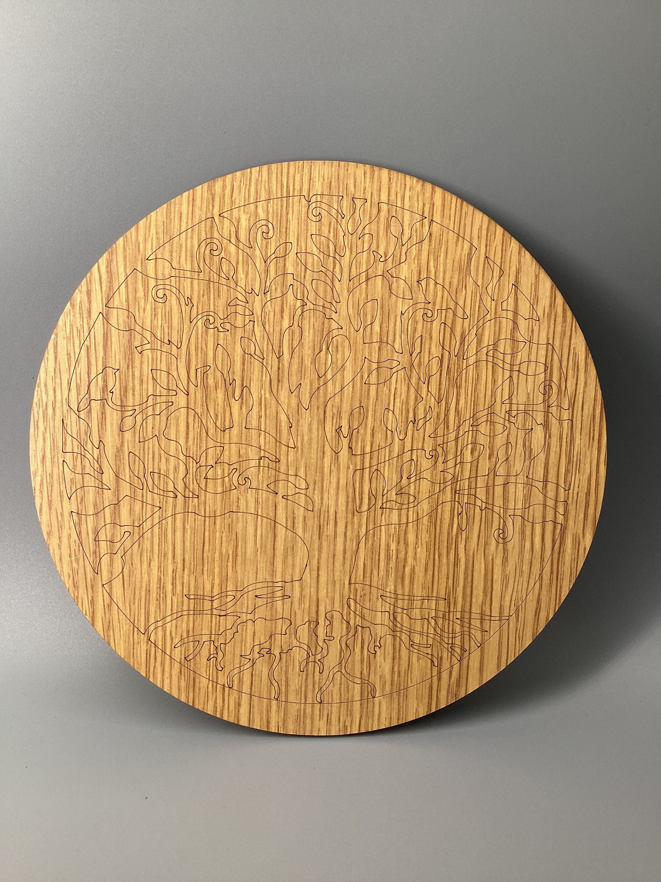Plaque bois Pleine Arbre de Vie 20cm
