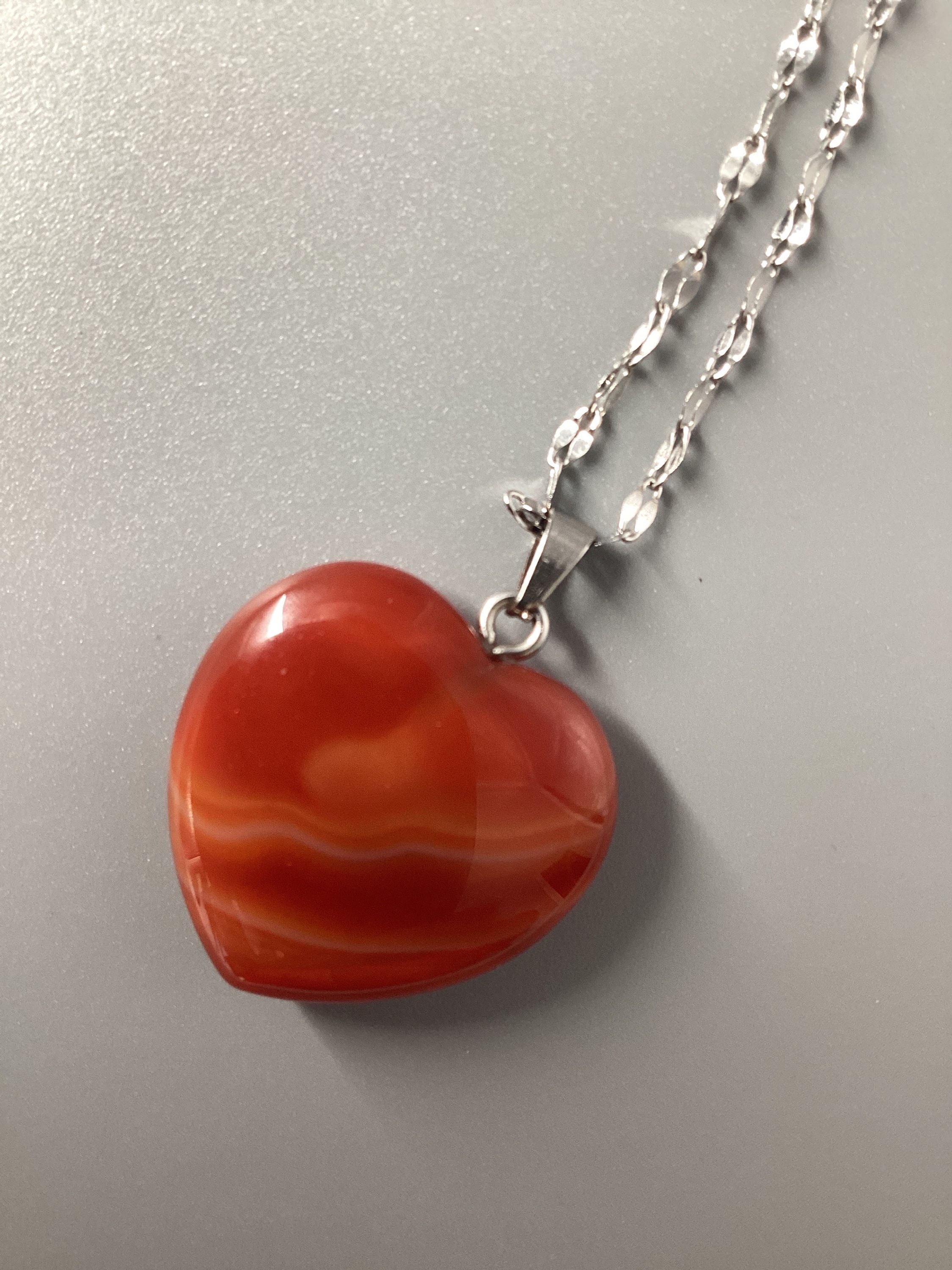 Collier pierre de CORNALINE