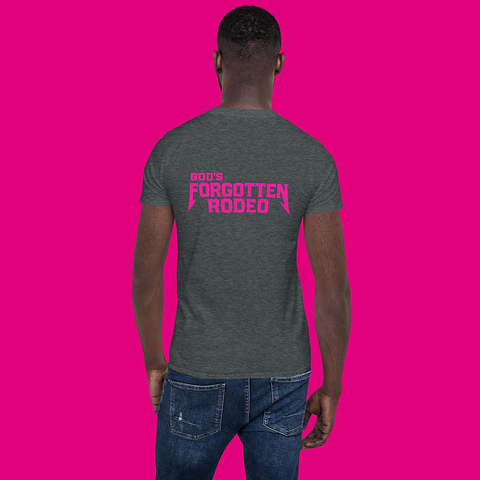 Thumbnail: God's Forgotten Rodeo - Bullicorn Short-Sleeve Unisex T-Shirt