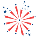 Red Fireworks