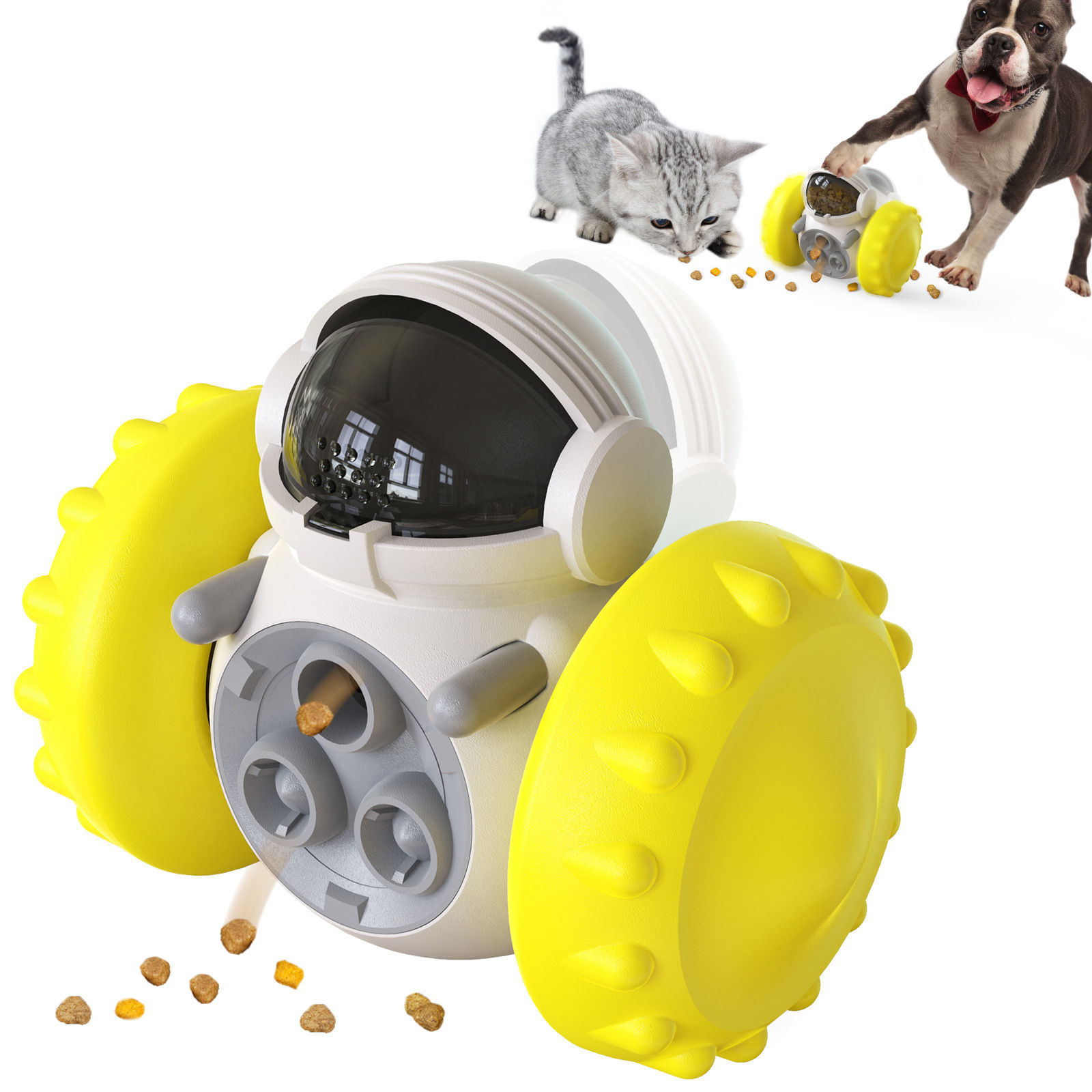 Aero-Glide Kinetic Treat Dispenser – Interactive Brain Training Toy