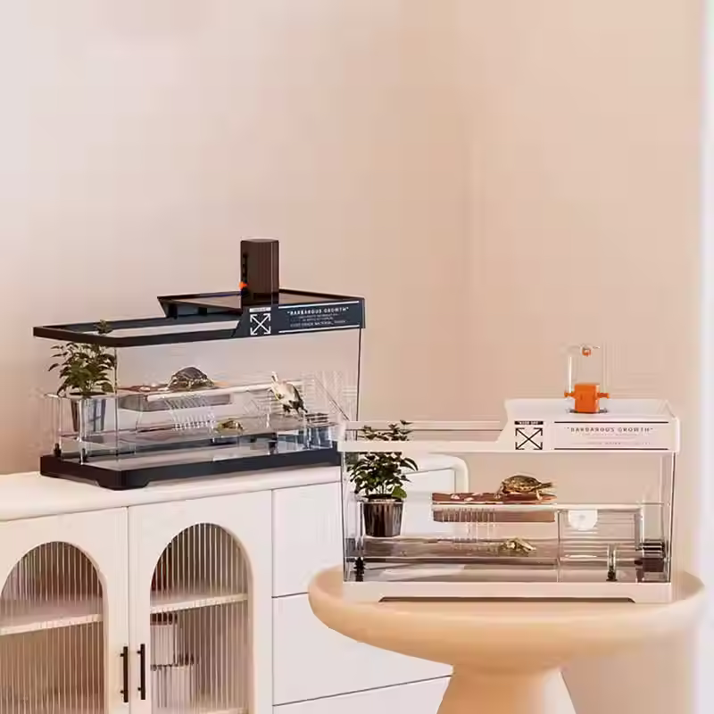 Thumbnail: Desktop Ecological Module | Amphibious High-Transparency Acrylic Station