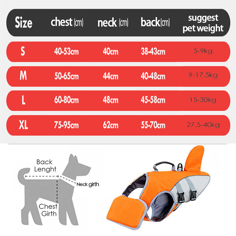Thumbnail: Fin-Force™ | Shark-Fin High-Buoyancy Dog Life Jacket
