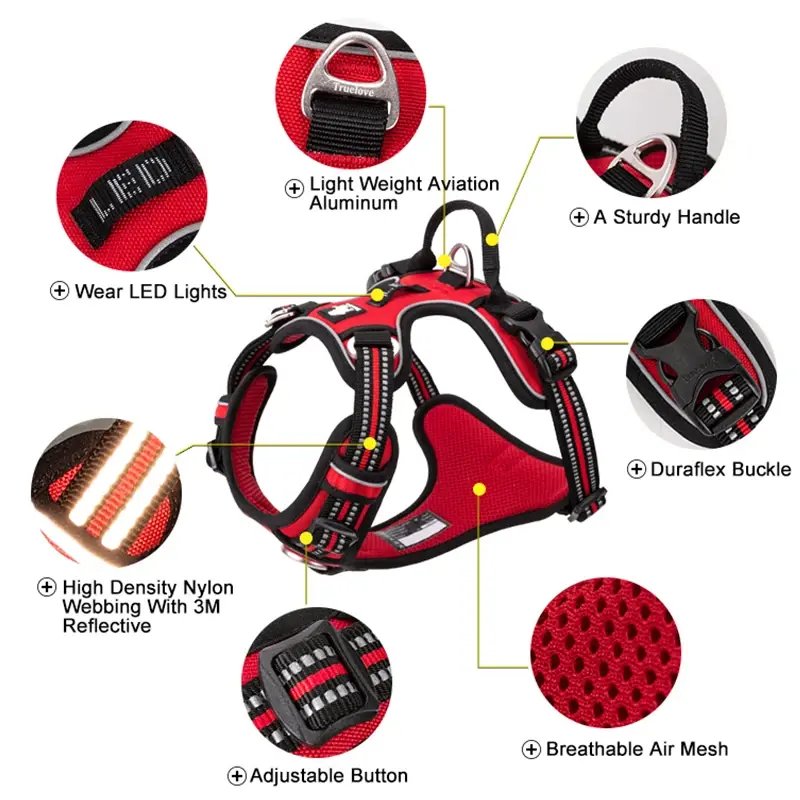 Thumbnail: Truelove™ | Professional Colours No-Pull Reflective Dog Harness