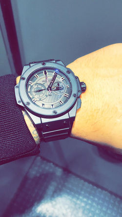 HUBLOT King Power Foudroyante All Black 📍Lausanne, Switzerland