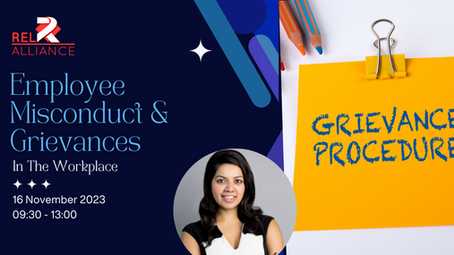 Dealing with Employee Misconduct and Grievances in the Workplace