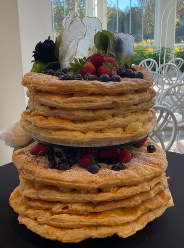 Millefoglie Italian Wedding Cake The Wired Whisk