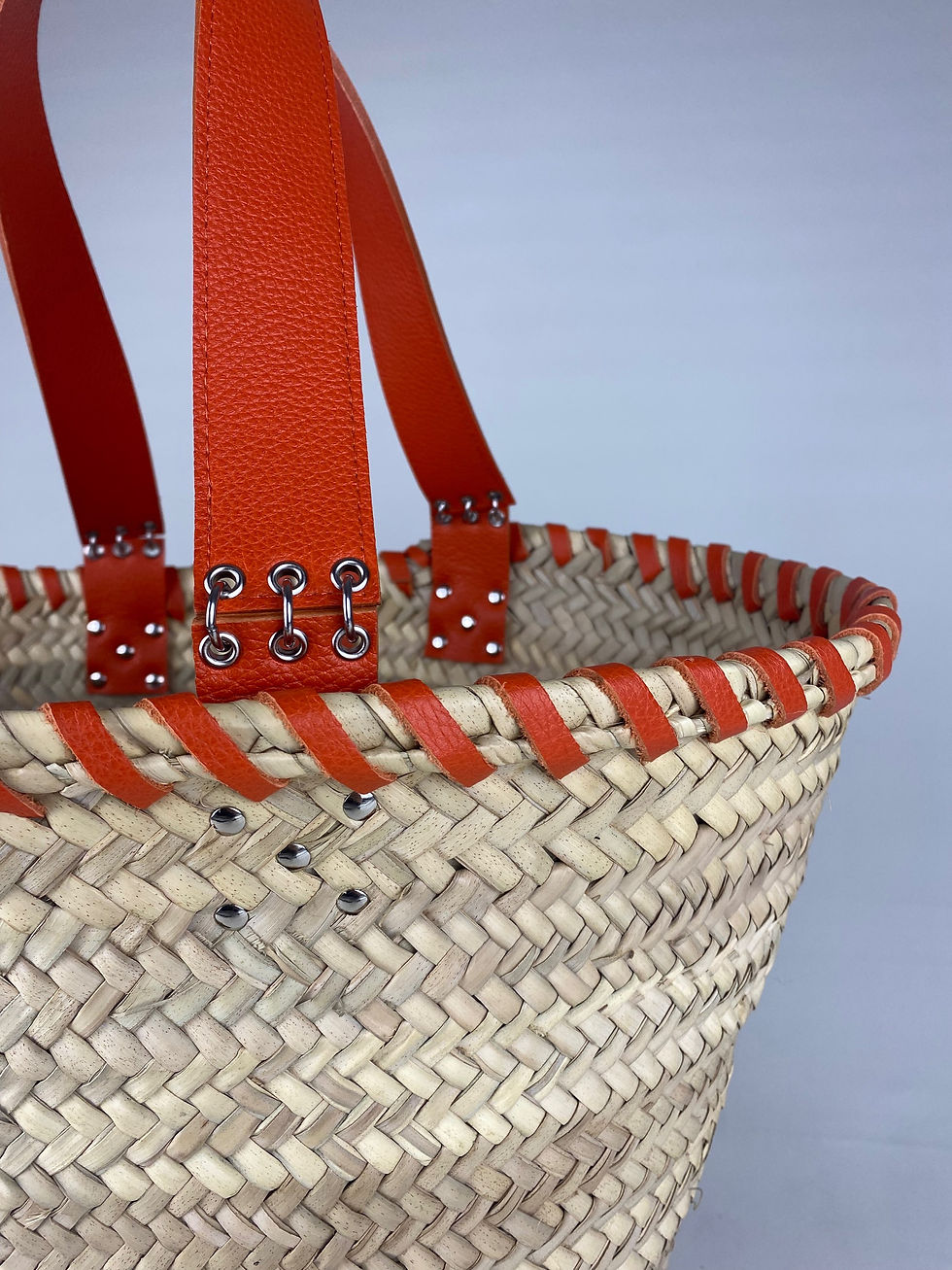 Miniature : LE GRAND PANIER TRESSÉ ORANGE