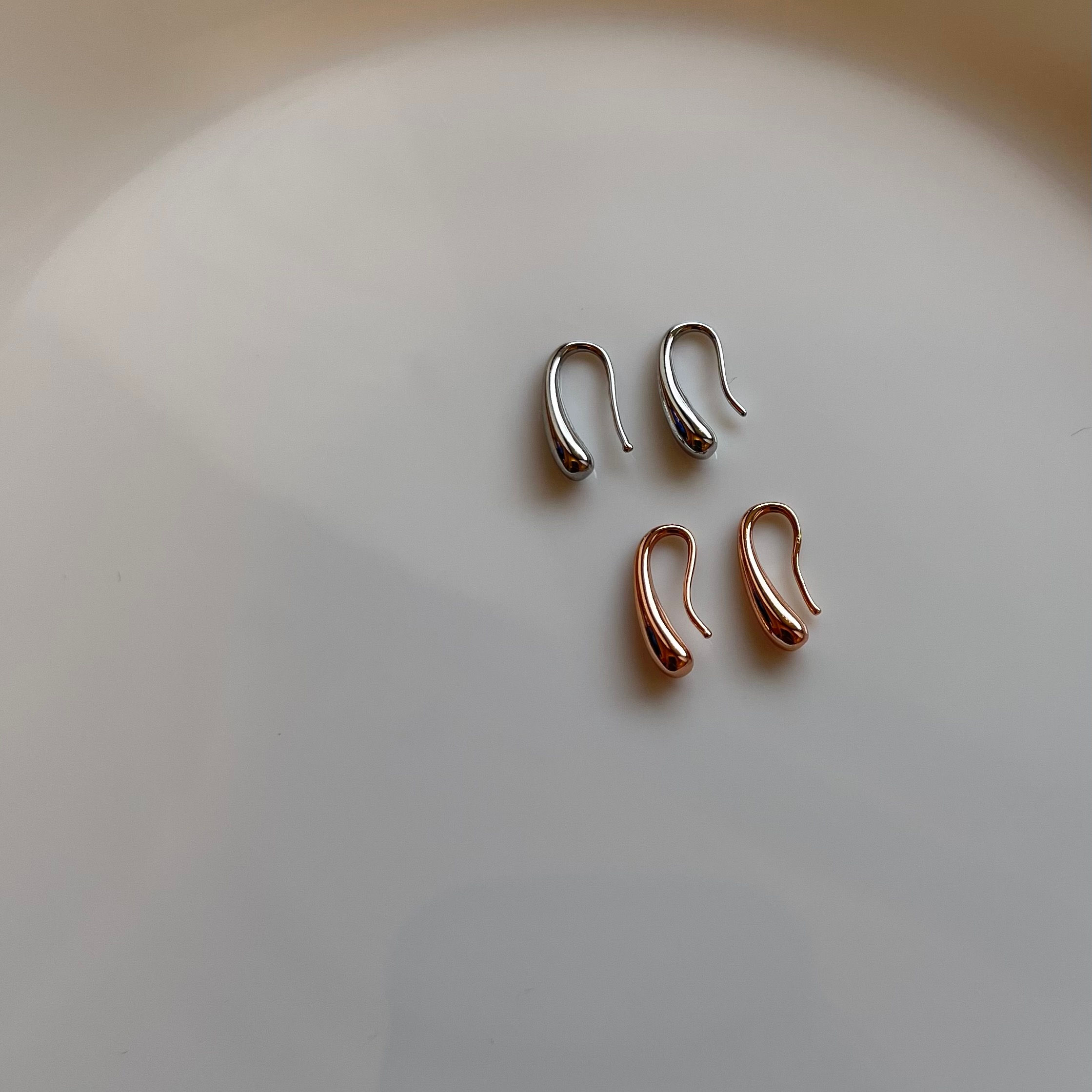 S925/mini teardrop earring