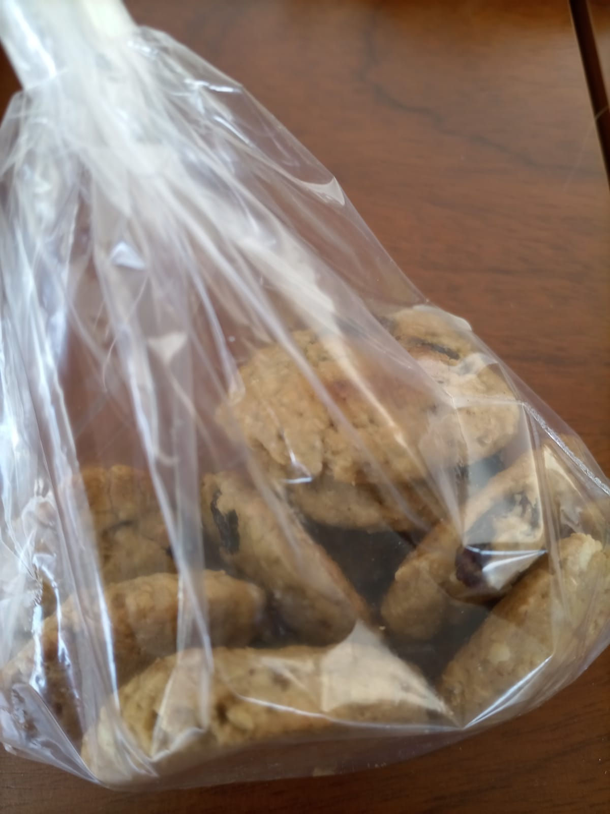 Galletas de Avena y Pasas