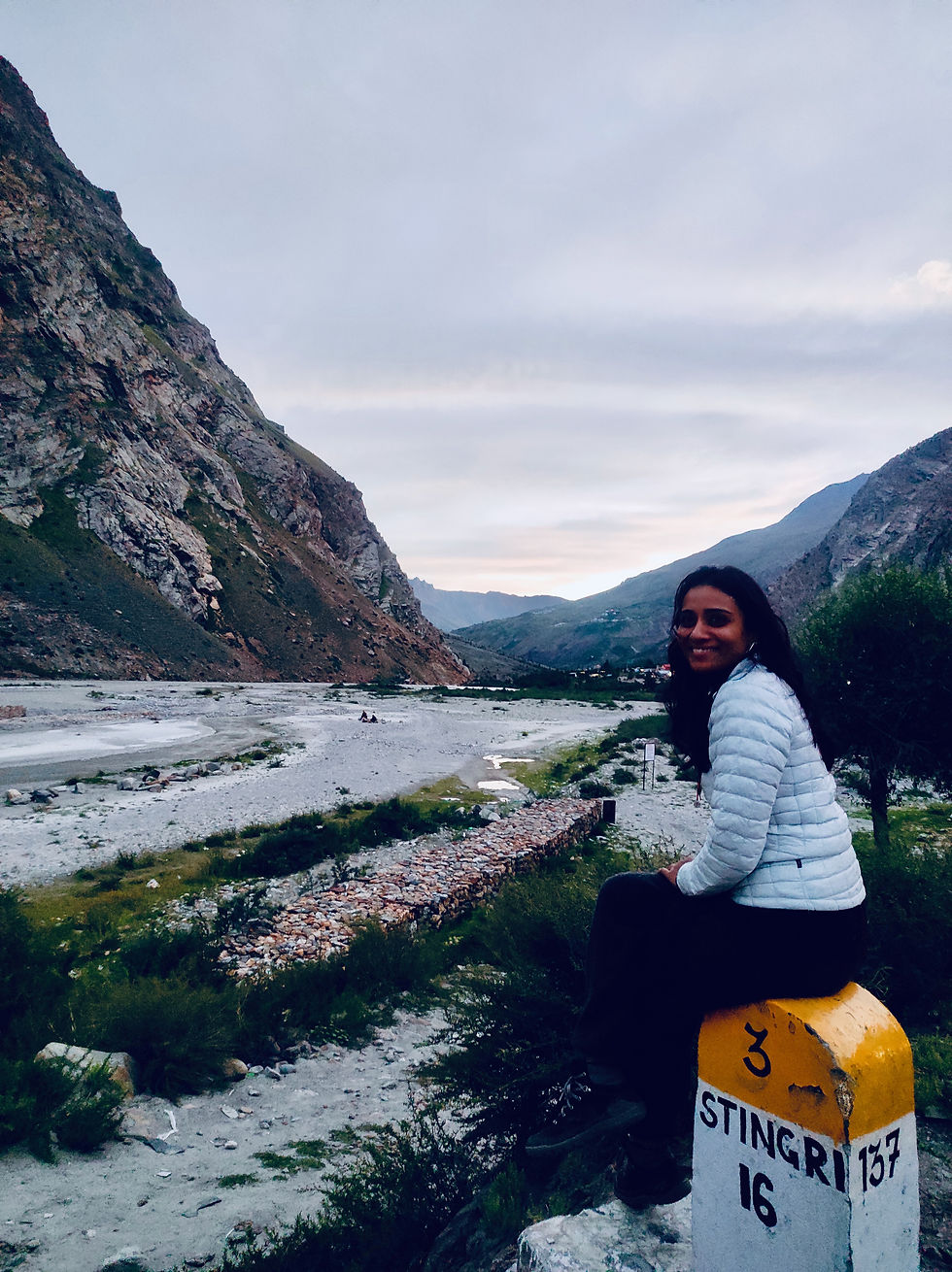 Reaching new milestones - en route to Ladakh from Manali