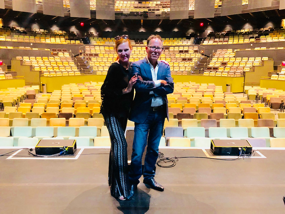 Producers Quinn Lemley and Paul Horton @The Show @AguaCalienteCasino. It's good to be back !
