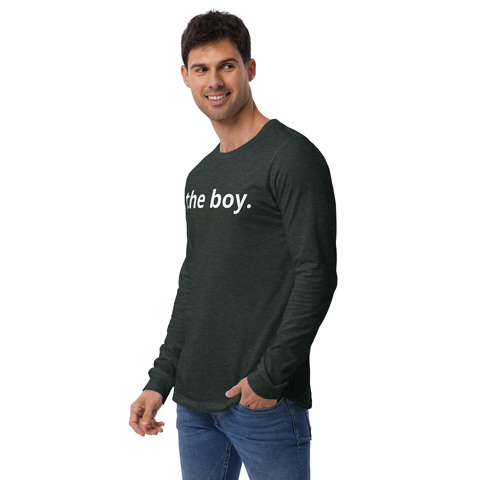 Thumbnail: the boy. Long Sleeve Tee