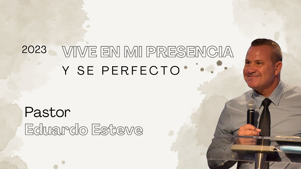 VIVE EN MI PRESENCIA Y SE PERFECTO