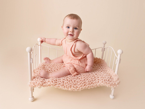 sitting baby photos