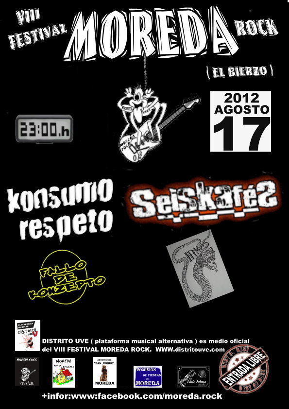 FESTIVAL MOREDA ROCK 2012