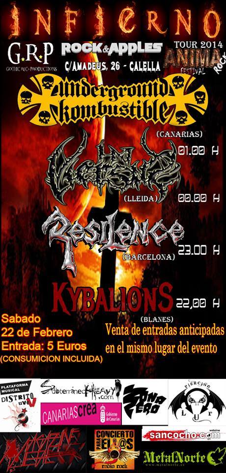 INFIERNO TOUR 2014