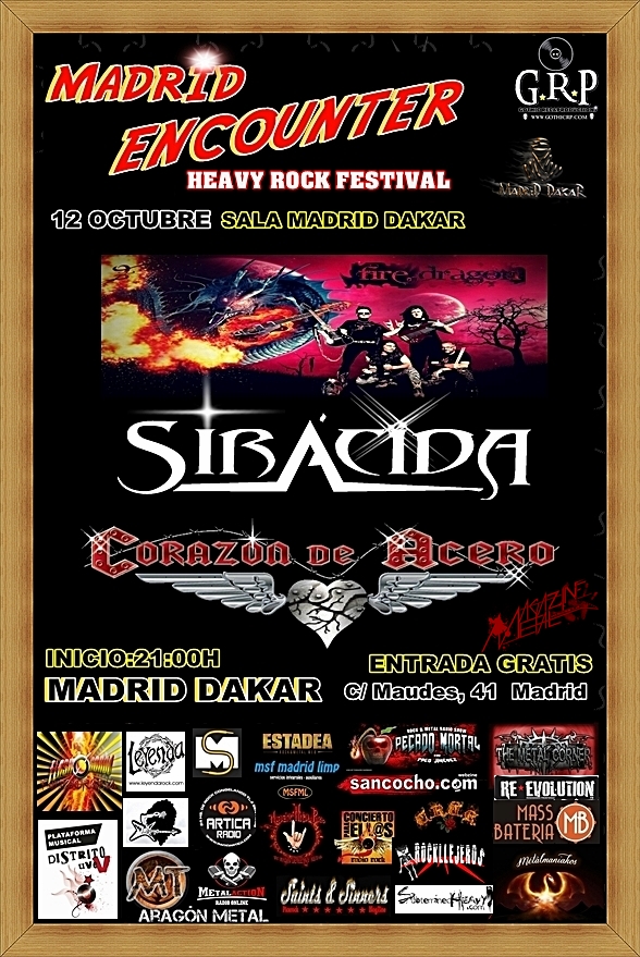 FESTIVAL MADRID ENCOUNTER HEAVY ROCK
