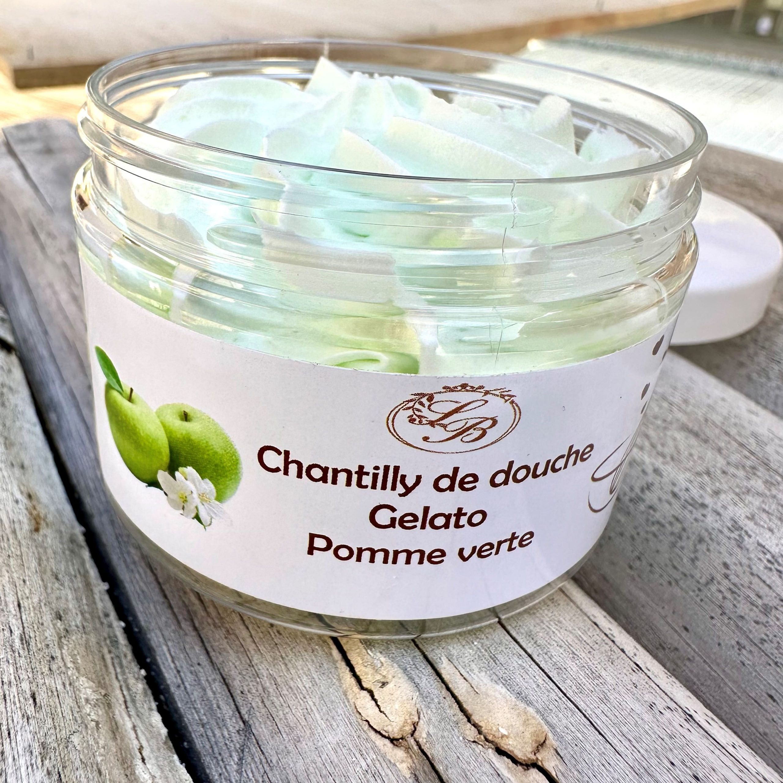 Chantilly de douche Pomme Verte