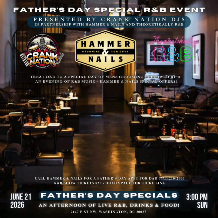 Thumbnail: Crank Nation Presents - Father's Day Live DJ Event