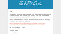 Summer Camp Update - June 16th