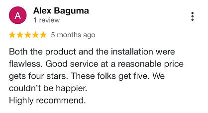 Positive Review about the supreme hurrican shutter